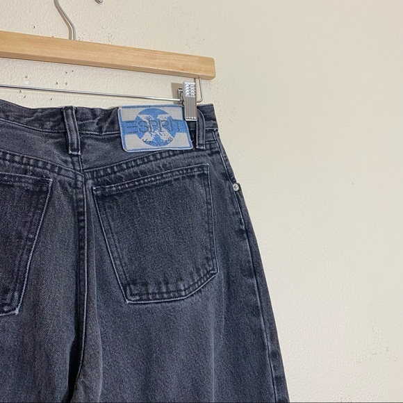 Vintage 90’s Esprit Black High Rise Straight Leg Button Fly Jean - Picture 7 of 7